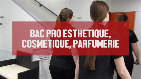 Filière Mode Bien être Beauté Bac Pro Esthétique Cosmétique