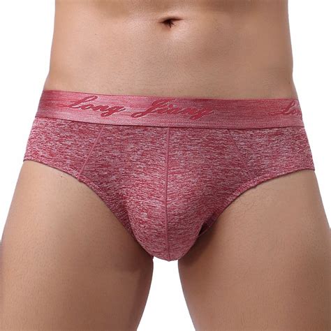 Dengdeng Mens Underwear Briefs Clearance Stretch Athletic Solid Color