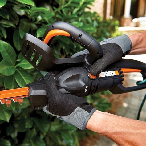 WORX Electric Trimmers 24-in Corded Electric Hedge Trimmer WG217 at ...