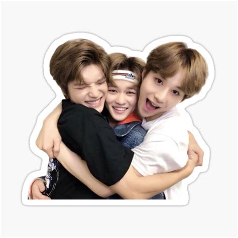 NCT Jungwoo Taeyong And Chenle Sticker For Sale By Wwjkhsk Redbubble