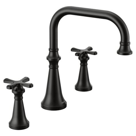 Moen Garniture de robinet de baignoire romaine à deux poignées Colinet