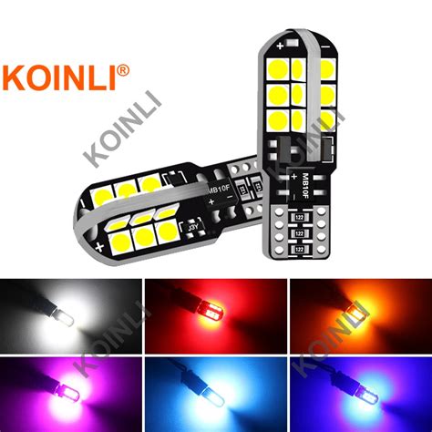 Koinli Canbus T Led W W Smd Dc V