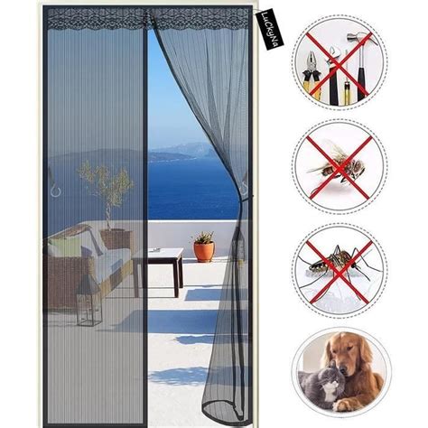 Moustiquaire Porte Magnetique X Cm Rideau Porte Anti Insectes