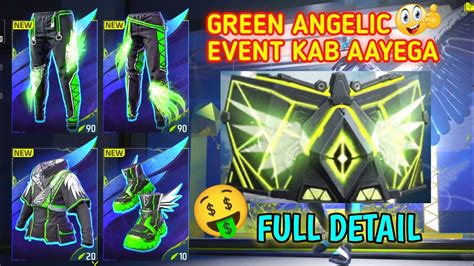 FREE FIRE GREEN ANGELIC PANT EVENT ANGELIC EVENT FREE FIRE GREEN