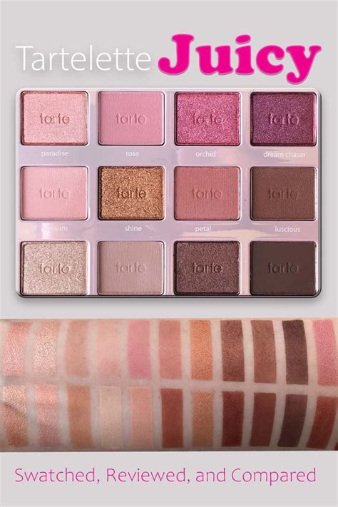 Tartelette Juicy Palette Swatches And Review Artofit