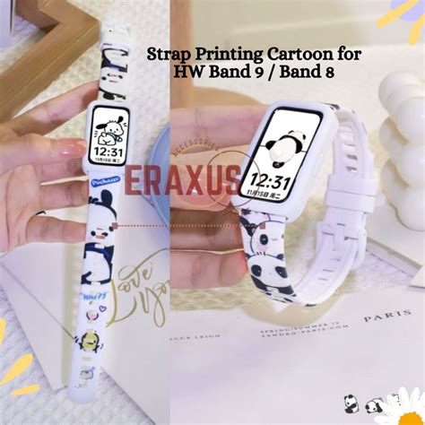 Jual Eraxus Strap Huawei Band Band Print Motif Karakter Tali