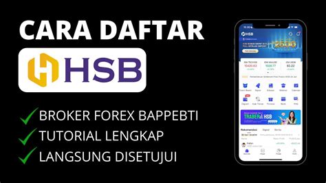 Update Cara Daftar Akun Di Broker Forex Bappebti Hsb Terbaru Youtube