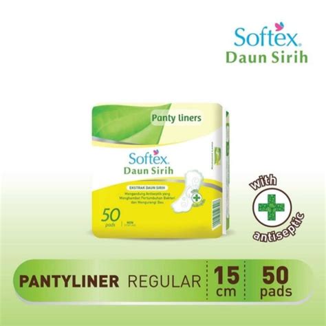 Jual Pantyliner Softex Daun Sirih 50 Pads Shopee Indonesia