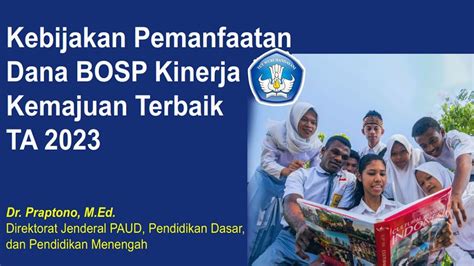 BOSP KINERJA PEMANFAATAN DANA BOSP YouTube