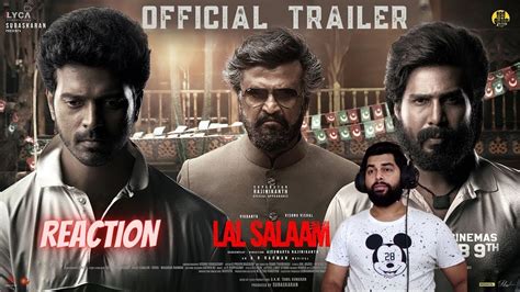 Lal Salaam Trailer Reaction Superstar Rajinikanth Aishwarya