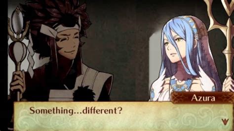 Fire Emblem Fates Birthright Support Dialogue C Azura Azama YouTube