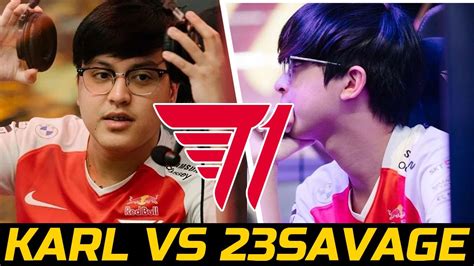 23SAVAGE VS KARL T1 CARRIES BATTLE DOTA 2 YouTube