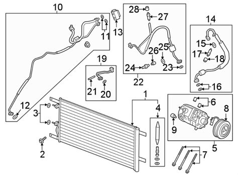 Ford F Super Duty Hose Tube Air Discharge Conditioning