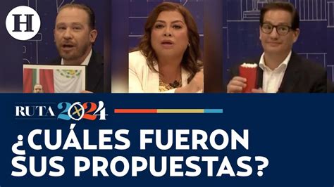 Entre Sombrerazos Y Palomitas Así Fue El Primer Debate Entre