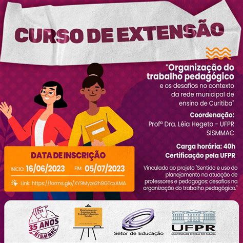 Ufpr Oferece Curso Para Professores Da Rede Municipal E Estudantes De