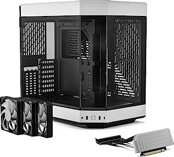 HYTE Y40 Modern Aesthetic Panoramic Mid Tower ATX Gaming PC 46 OFF