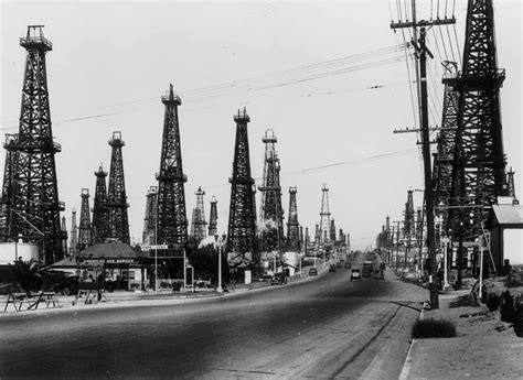 Stunning Photos From The Time When Oil Derricks Loomed All Over