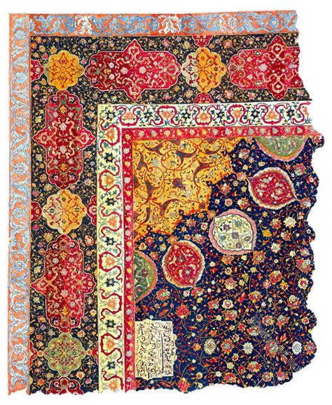 The Ardabil Carpet. Famous Iranian Persian Carpet.