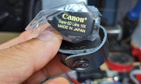 Canon Ultra Loupe Hd 10x18mm Made In Japan Photography Lens And Kits