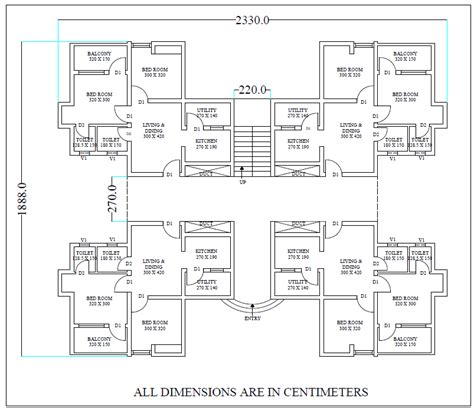 Typical floor plan with details of apartment | Download Scientific Diagram