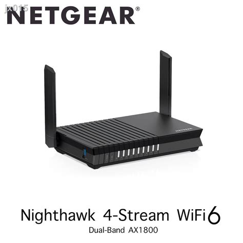 ∈netgear Rax20 4 Stream Ax1800 Dual Band Wifi 6 Router ประกันศูนย์ไทย Shopee Thailand