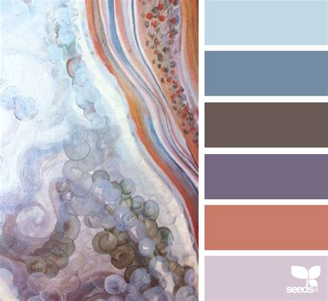 Geode Tones | Color schemes colour palettes, Design seeds, Color pallets