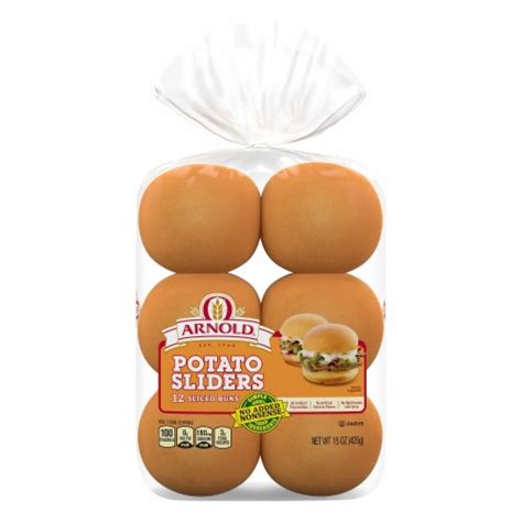 Arnold® Potato Sliders Sliced Buns 12 Ct Harris Teeter