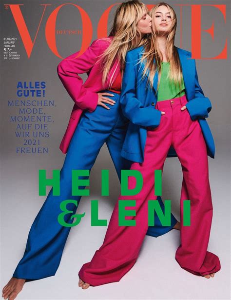 Heidi and Leni Klum Are Twins in Behind-the-Scenes "Vogue" Video