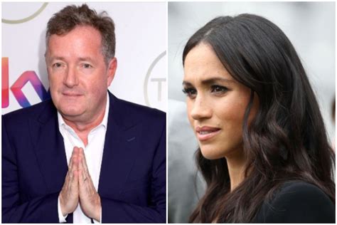 Piers Morgan Can't Stand Meghan Markle Because She Ghosted Him