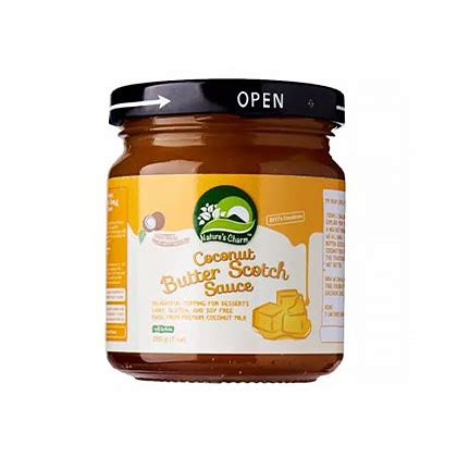 Nature S Charm Coconut Butterscotch Sauce G Hello Vegan Onlineshop