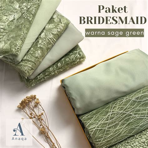 Jual Paket Kain BRIDESMAID PREMIUM Lamaran Seragaman Keluarga