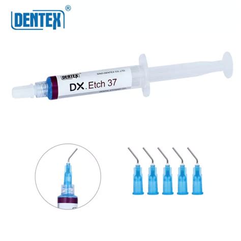 DENTEX GEL DE gravure à l acide dentaire 37 phosphorique 5 ml