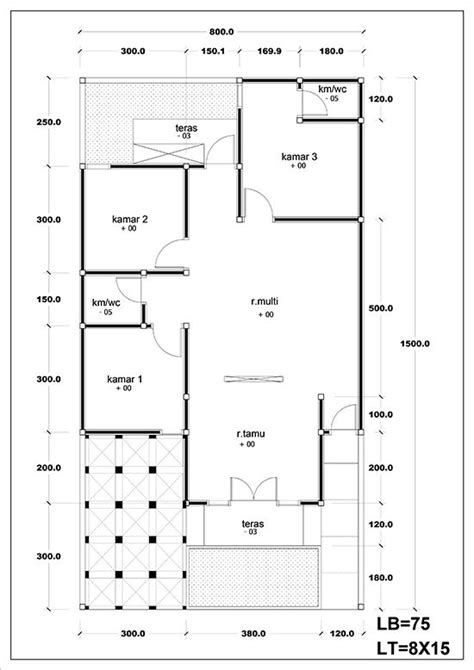 Pin On Denah Rumah Minimalis Terbaru