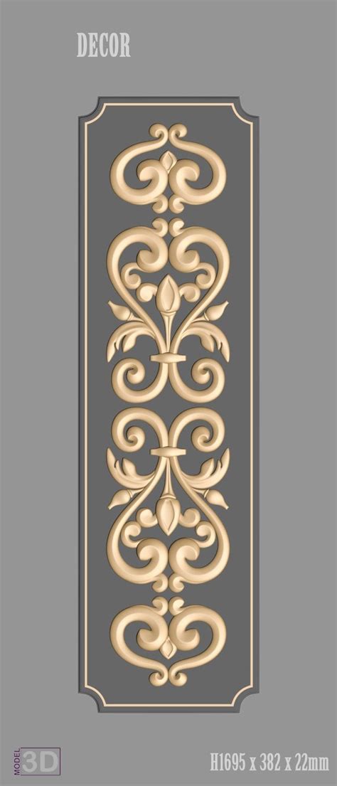 Wood Carving Cnc Design For Ceiling Wooden