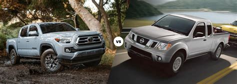 2021 Nissan Frontier vs. Toyota Tacoma | Toyota of Cedar Park