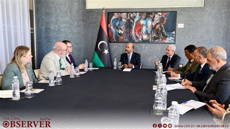 Al Koni Discusses Irregular Migration With Uk Officials The Libya