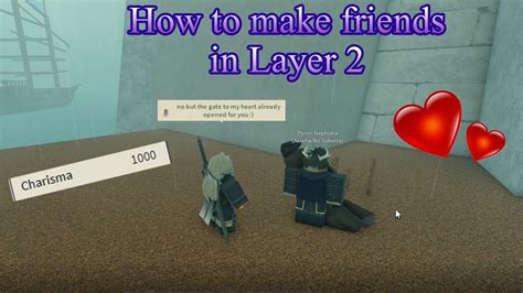 How To Make Friends In Layer Deepwoken Youtube