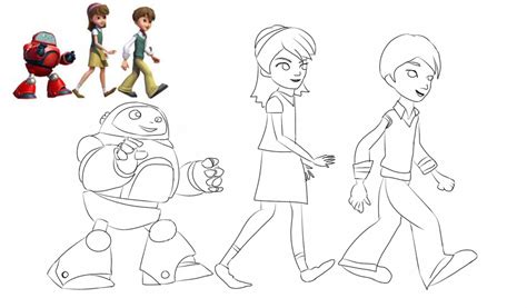 Superbook : Chris, Joy, Gizmo by U-lol360 on DeviantArt