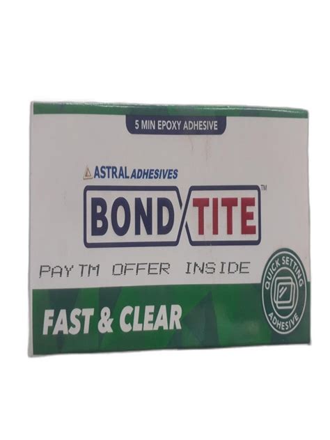 36g Astral Fast And Clear Adhesives Bondtite At Rs 140 Piece Astral