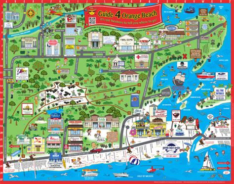 Orange Beach Al Zoning Map Beach Map