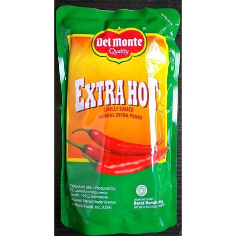 Jual Delmonte Saus Sambal Extra Pedas Kg Del Monte Extra Hot Chilli