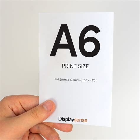 A6 Leaflet Printing On 150gsm Silk Paper Displaysense