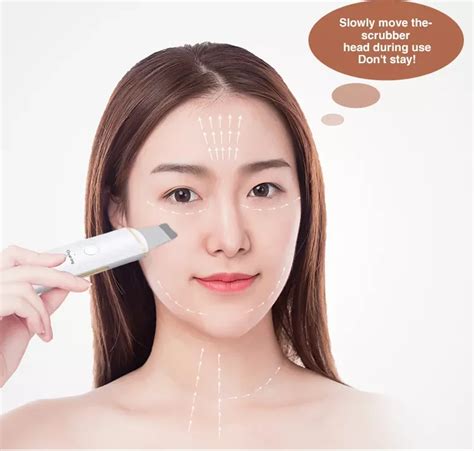 Face Skin Spatula Ultrasonic Skin Scrubber 2023 Peeling Sonic Facial