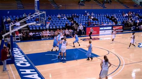 Womens Basketball Highlights Uah Vs Oakland City Youtube