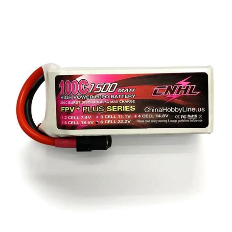 CNHL Batteria LiPo G PLUS 1500mAh 6S 100C