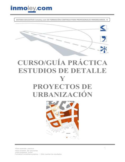 Curso Gu A Pr Ctica Estudios De Detalle Y Proyectos De