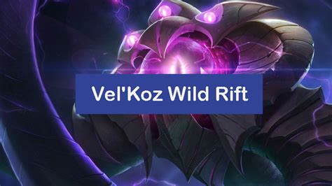 Velkoz Wild Rift Build 2024 Items Runes Combo [pro] Zathong