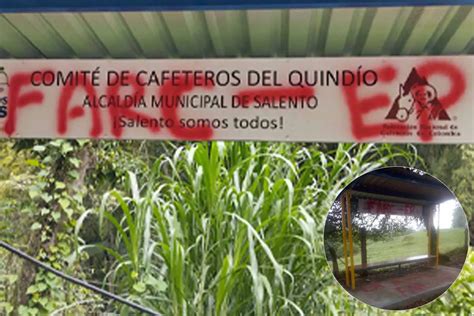 Primeras señales de Disidencias Farc en el Quindío o tontos que se