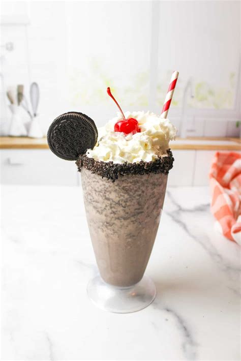 Oreo Milkshake Without Ice Cream Beeyondcereal