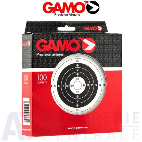 Lot De 100 Cibles GAMO 14x14 Armurerie Centrale